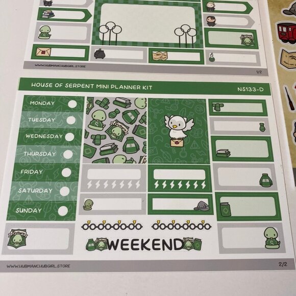 Hubman And Chubgirl Harry Potter Stickers Set - Picture 3 of 4